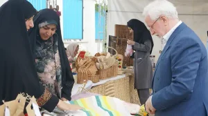 گزارش تصویری برگزاری نمایشگاه هنر، صنایعدستی و فرهنگ بومی گیلان در مؤسسه آموزش عالی راهبرد شمال