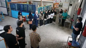 گزارش تصویری بازدید از کارگاه های مرکز آموزش فنی و حرفه ای شهید انصاری