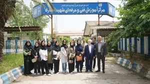 گزارش تصویری بازدید از کارگاه های مرکز آموزش فنی و حرفه ای شهید انصاری