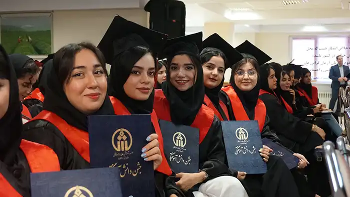 مراسم جشن دانش‌آموختگی در موسسه آموزش عالی راهبرد شمال برگزار شد