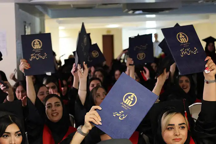 مراسم جشن دانش‌آموختگی در موسسه آموزش عالی راهبرد شمال برگزار شد