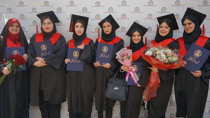 مراسم جشن دانش‌آموختگی در موسسه آموزش عالی راهبرد شمال برگزار شد