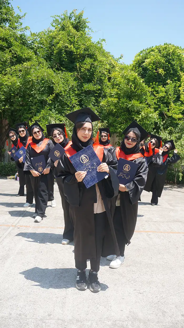 مراسم جشن دانش‌آموختگی در موسسه آموزش عالی راهبرد شمال برگزار شد