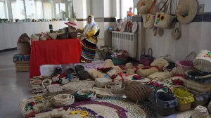 گزارش تصویری برگزاری نمایشگاه هنر و صنایع دستی در موسسه آموزش عالی راهبرد شمال