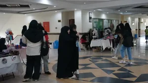 گزارش تصویری برگزاری نمایشگاه هنر و صنایع دستی در موسسه آموزش عالی راهبرد شمال